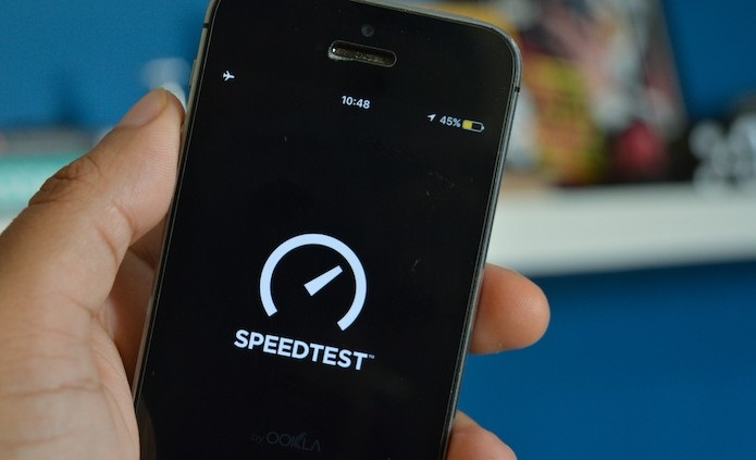 teste de velocidade no android